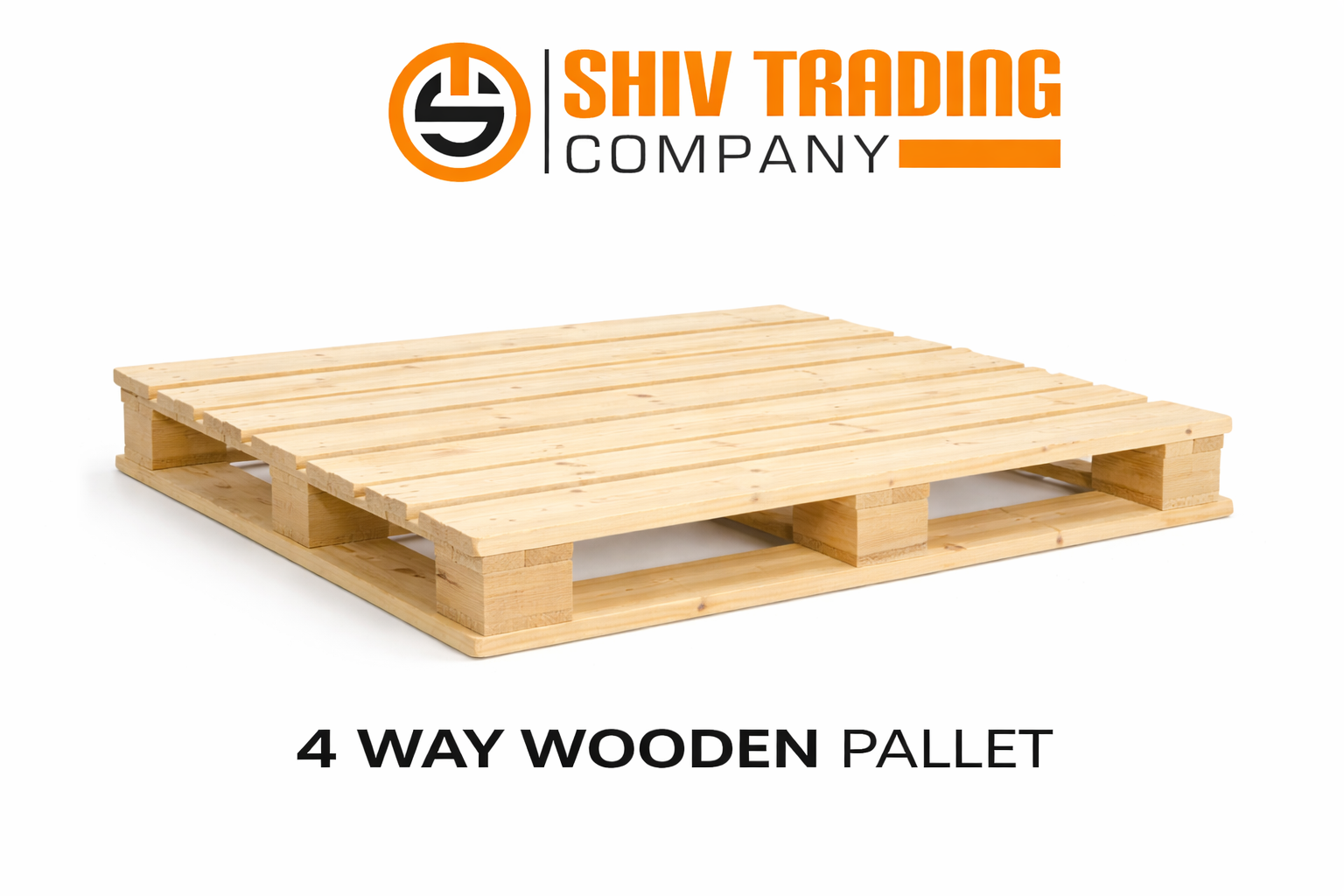 4-Way Pinewood Pallet