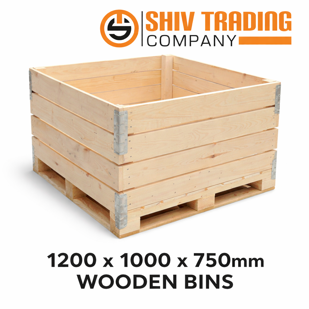 WOODEN BINS - Custom-Built for Cold Storage
